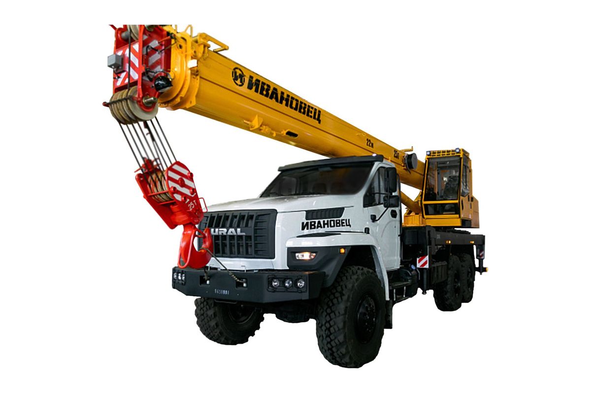 Автокран Ивановец КС-45717-2М (22м)