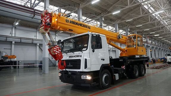 Автомобильный кран Ивановец КС-45717А-1В МАЗ-6312C3 25 тонн