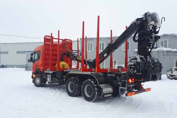 Аренда лесовоза Scania G500 B6X6HZ