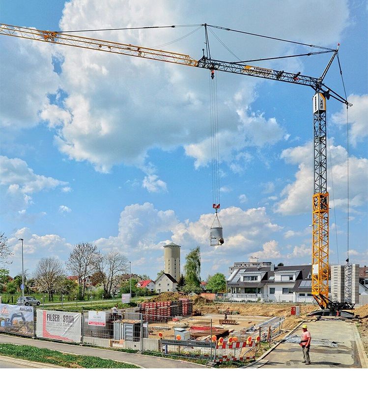 Башенный кран Liebherr 53 K
