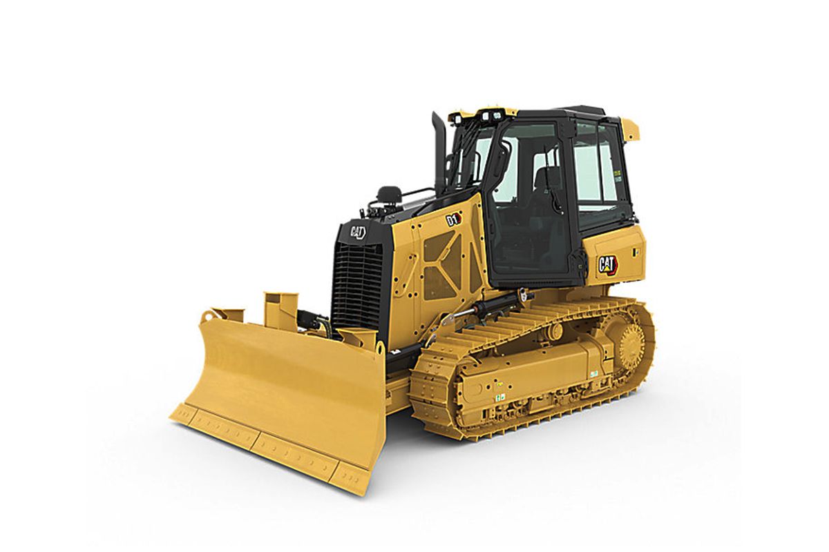 Гусеничный бульдозер CAT D1