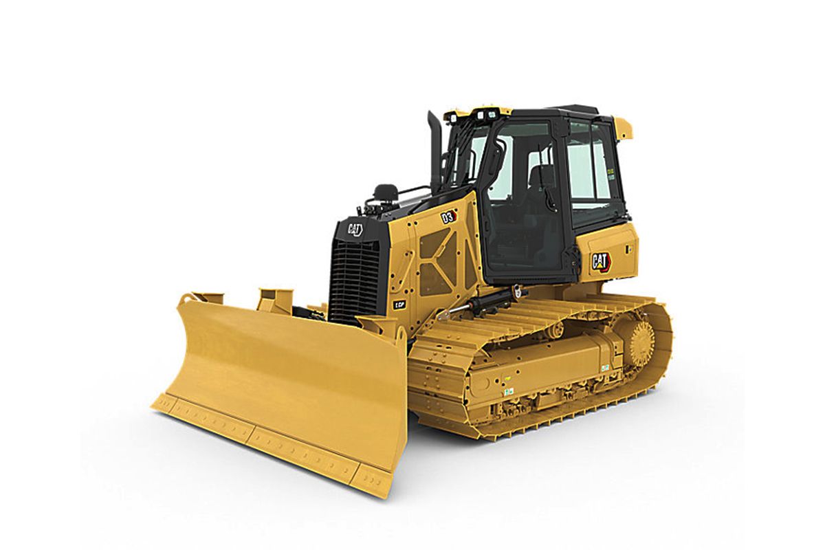 Гусеничный бульдозер CAT D3