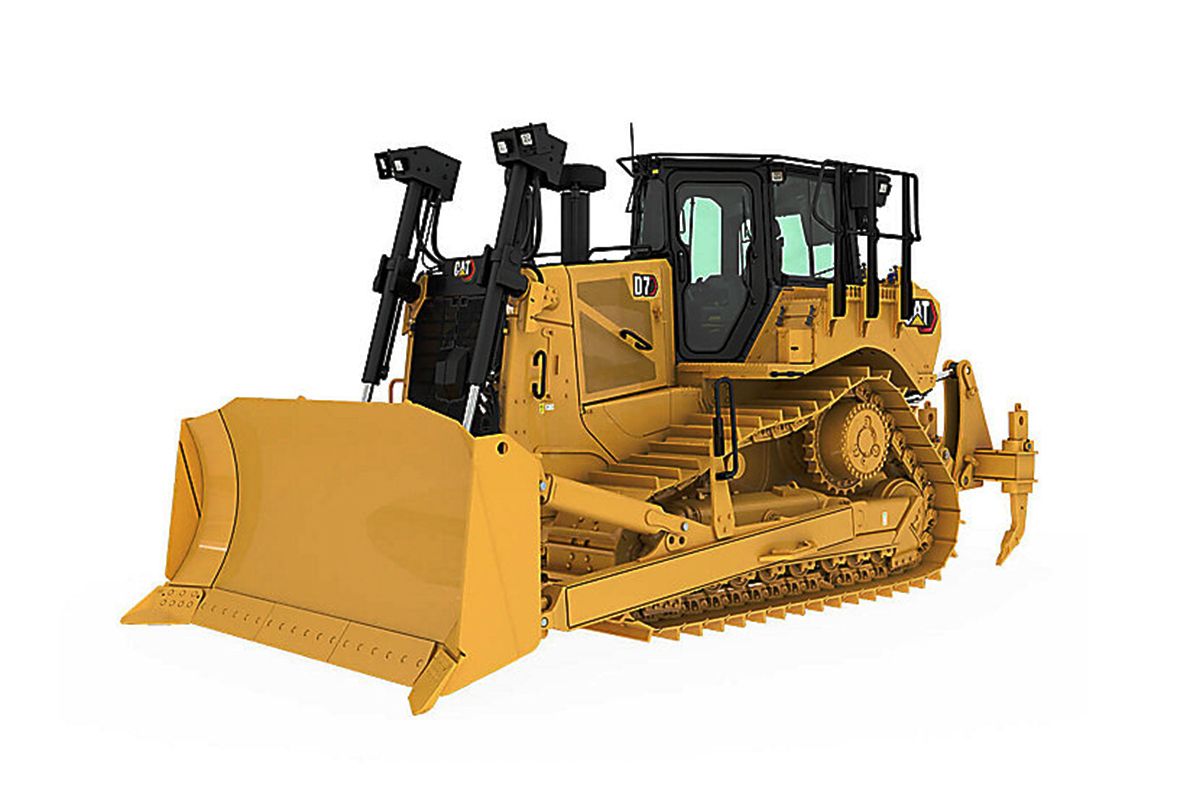 Гусеничный бульдозер CAT D7